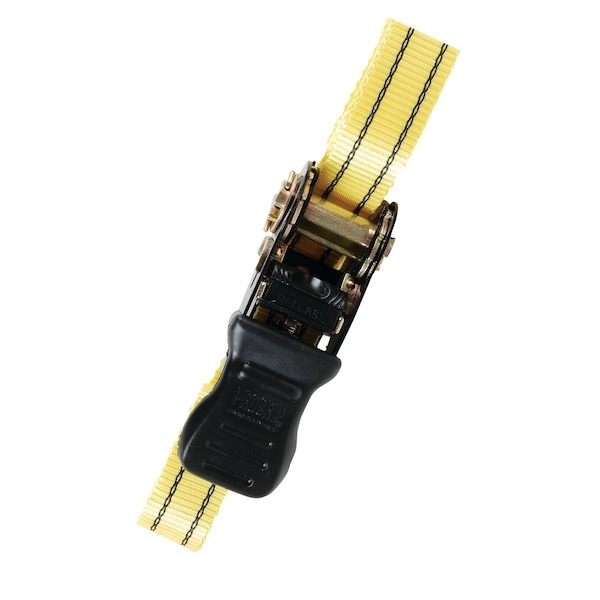 PRO GRIP Ratchet Tie Down, Standard Duty, 16' x 1", w/out Hooks, Endless 3.25" x2.5" x13.13"